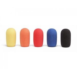 Qe/Qv Headset windscreens (5-pack, mixed colors)