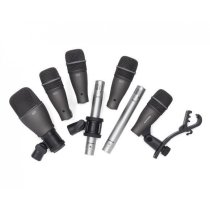 Drum Mic 7-Kit: (1) Q71 kick mic (4) Q72 Snare/Tom