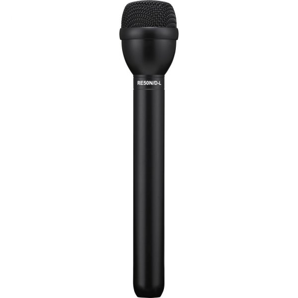 Handheld interview microphone with neodymium capsu