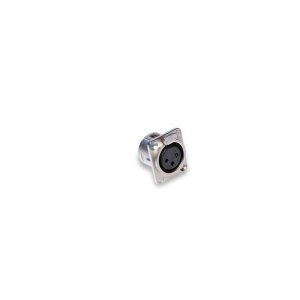 NEUTRIK XLR3F D-FLANGE AG NI