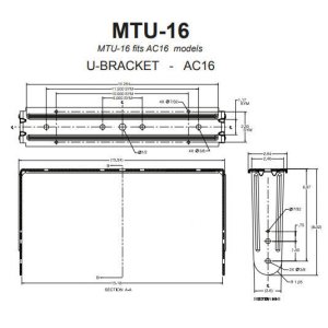JBL MTU 16 WH