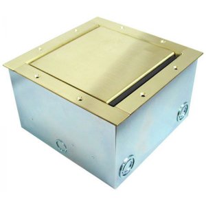 Super Pocket/Standard Brass Lid - Brass Bezel