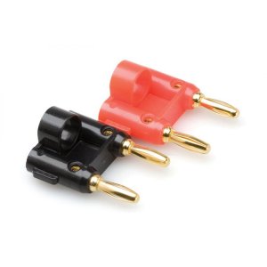 CONNECTOR DUAL BANANA 2PC