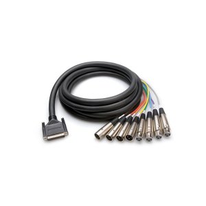 AES/EBU SNAKE DB25Y - XLR3MF 5M