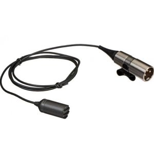 Omnidirectional Dynamic, Lavalier, with 4' Cable w