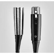 25' TRIPLE-FLEX™ Cable, Black XLR Connector on M