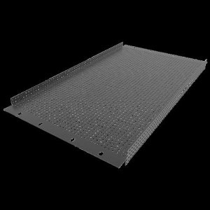 19″ 6 RU Recessed Vent Rack Panel