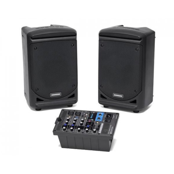 Portable PA -Stereo 6&quot; 2-way Monitors with re