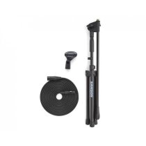 Mic Stand with XLR Cable and Mic Clip