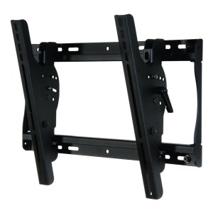 Universal Tilt Wall Mount for LCD Panel (23″ - 46″, 150 lbs, Black)