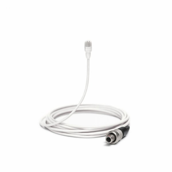 Subminiature Lavalier Microphone - LEMO White