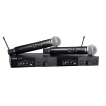 Dual Wireless System with 2 SLXD2/B58 Handheld Transmitters