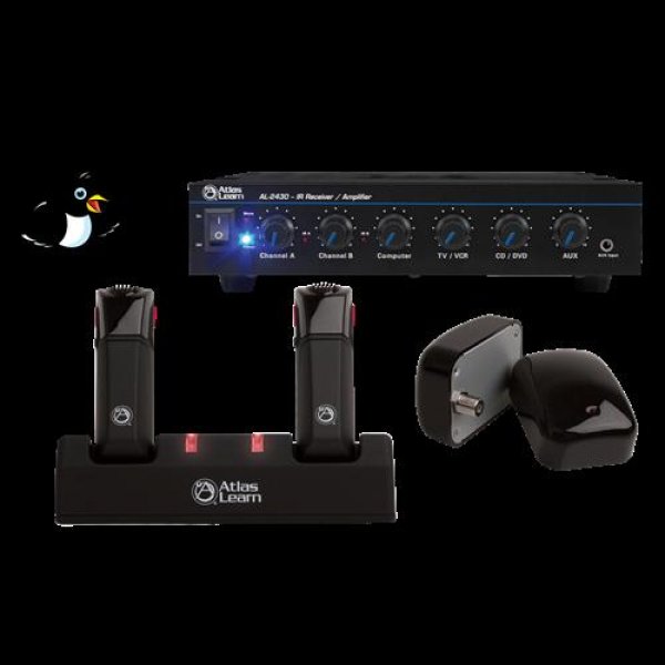 Atlas Learn Dual MAGPIE Wireless Mic and Dual IR D