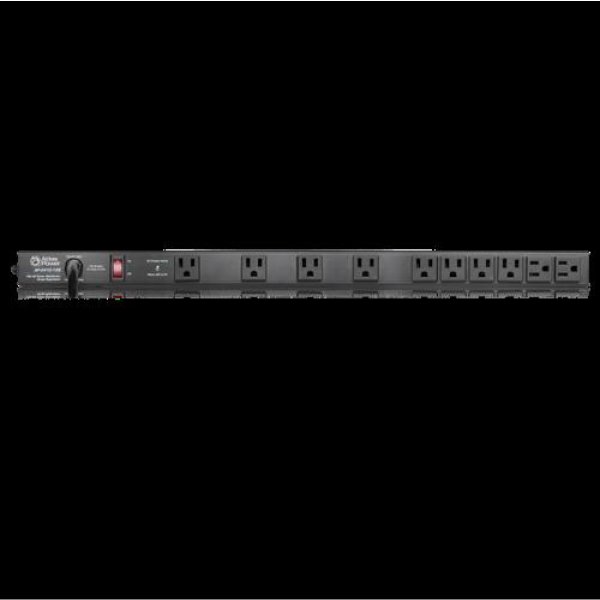 15A - 24", 10 Outlet Vertical Power Strip