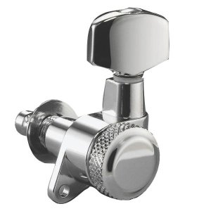 Locking Machine Heads (6 Left, Machine Polised, Chrome)