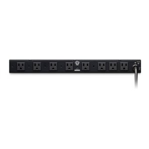 Studio-grade power conditioner and surge protector
