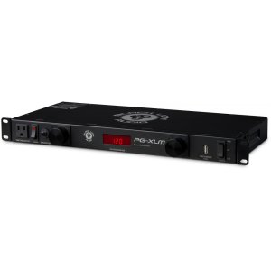 Studio-grade power conditioner and surge protector
