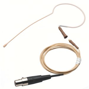 Omni Earset Vocal Microphone (Beige, Switchcraft TA4F)