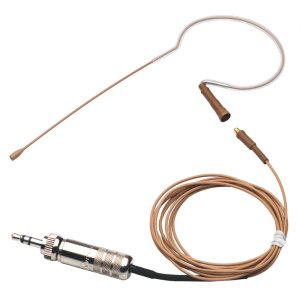 Omni Earset Vocal Microphone (Tan, 3.5 mm Locking Plug)