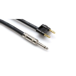 SPEAKER CABLE 1/4″ TS - BANANA 50FT