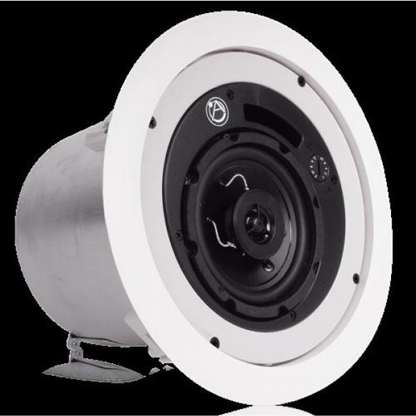 4" 2-Way Speaker System with Transformer (White)