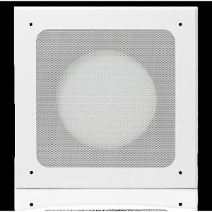 Deluxe Steel Baffle 8″ - White
