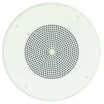 8″ Ceiling Speaker Assembly (Off-White, Screw Terminal, Volume Control)
