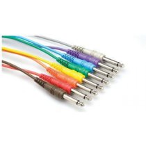 PATCH CABLE 1/4" TS - SAME 1.5FT 8PC