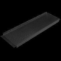 19" 3 RU Recessed Vent Rack Panel