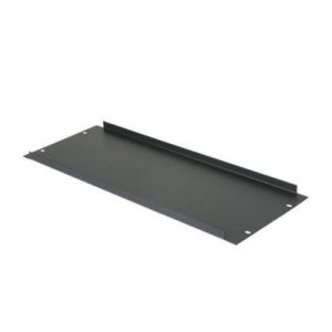 19″ Blank 2 RU Flush Rack Panel
