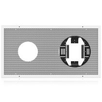 Perforated Baffle for 8″ Speaker and 12″ Analog Cl
