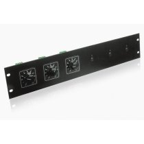 Attenuator Rack Mounting Plate Holds up to 6 Atten