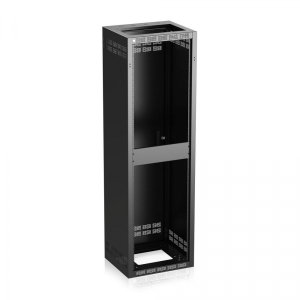 Stand-Alone Floor Rack with Fixed Rails 18.5 inch