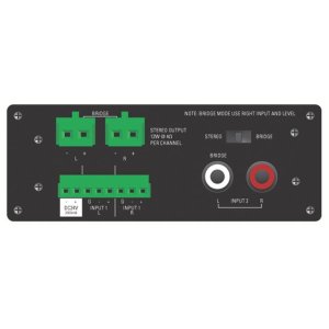24W Two Channel Power Amplifier