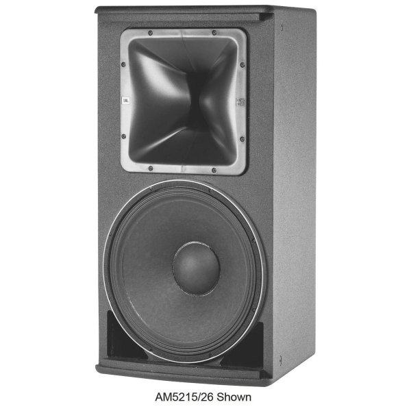 2-Way Loudspeaker System with 15" Driver (120° x 60°, White)