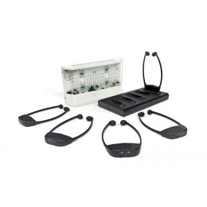 SoundPlus® Series Two-Channel Infrared System (White)