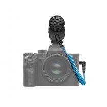 Highly directional on-camera shotgun microphone