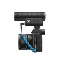 Highly directional on-camera shotgun microphone