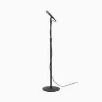 Production-Grade Mic Stand with 12" Round Base