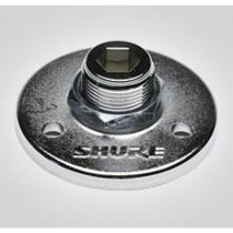 5/8″-27 Threaded Mounting Flange, Matte Silver
