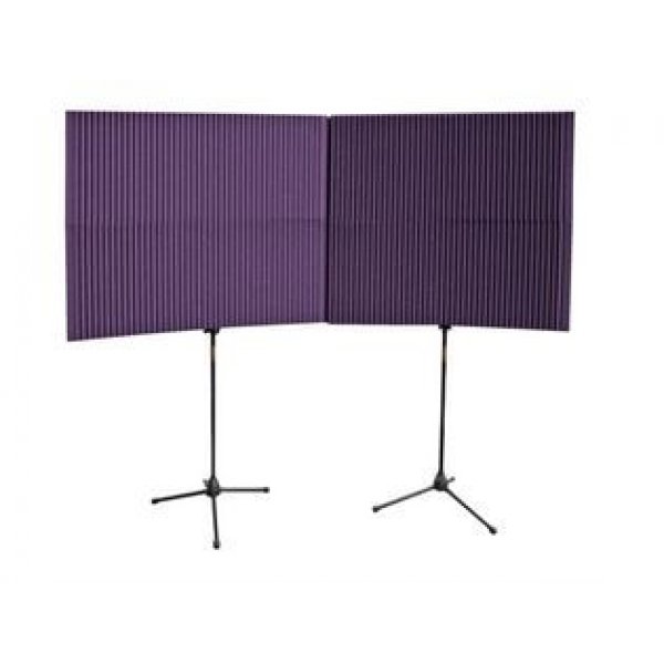 MAX-Wall Series Portable Acoustric Treatment (4 - 20"x48" panels, Purple)