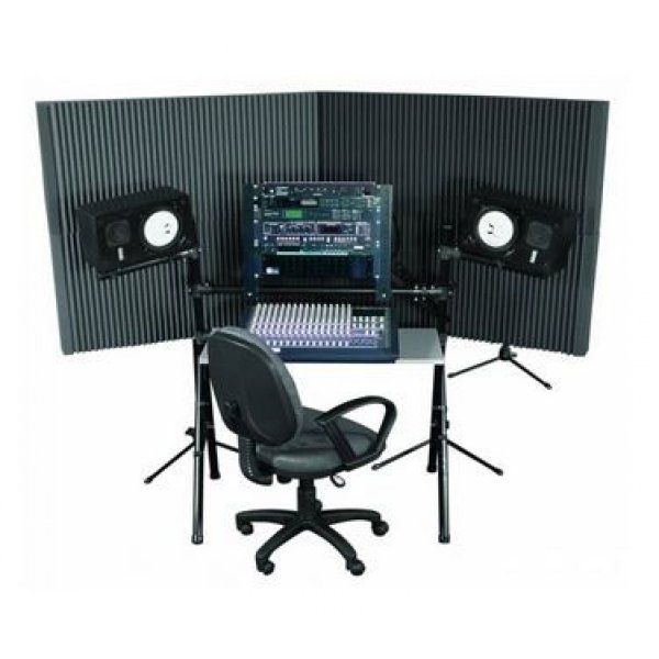MAX-Wall Series Portable Acoustric Treatment (4 - 20"x48" panels, Charcoal)