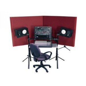 MAX-Wall Series Portable Acoustric Treatment (4 - 20"x48" panels, Burgundy)