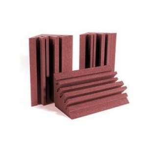 MetroLENRD Series Bass Traps (8-pack, Burgundy)