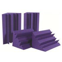 LENRD Series Bass Traps (4-pack, Purple)
