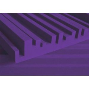4″ Studiofoam Metro Mid-High Absorber (6-pack, 2'x4'x4″, Purple)