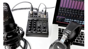 Three Channel Mini USB Recording Mixer