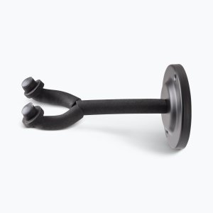 Wall-Mount Guitar Hanger with Round Metal Base