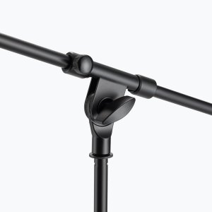 Production-Grade Mic Stand with Tripod Base and Boom Arm
