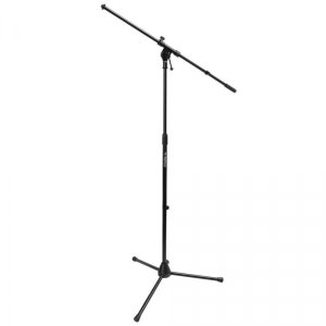 Three Euro Boom Mic Stands with Bag
